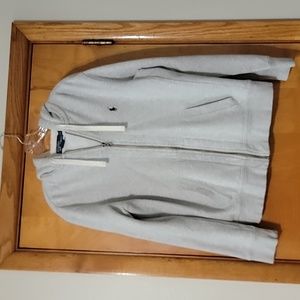 Polo hooded zippered jacket
